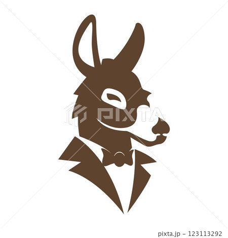 Donkey logo icon design Donkey logo icon design 123113292