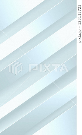 モダン白色背景イラスト　スタイリッシュ縦　テクスチャー素材　透明感メタル 123113723