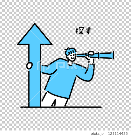 搜尋 / 教師插圖圖標 123114426