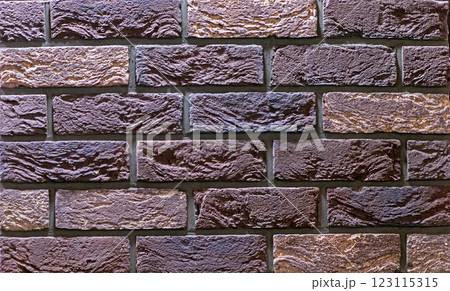 Rough brick wall pattern texture 123115315