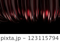 Abstract metal spirals, 3D render, smooth reflective surfaces, dark background 123115794