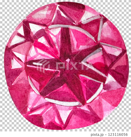 Hand painted watercolor crystal illustration. Romantic decorative isolated elements perfect for greeting gift paper, wedding decor or card making. Hand painted watercolor crystal illustration. Romantic decorative isolated elements perfect for greeting gift paper, wedding decor or card making. 123116056