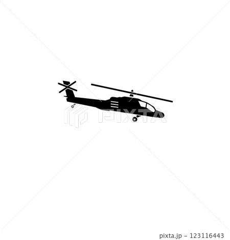 Helicopter, Fly Transport, Aviation Solid Flat Vector Icon Isolated on White Background Helicopter, Fly Transport, Aviation Solid Flat Vector Icon Isolated on White Background 123116443