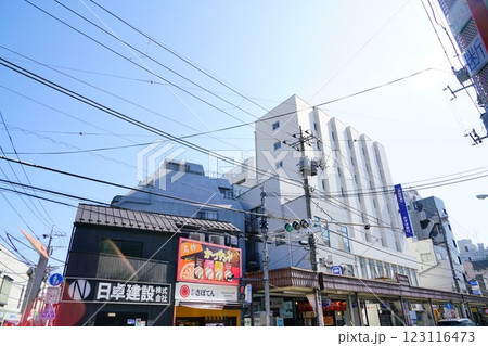 東京杉並区方南町駅周辺の商店街 東京杉並区方南町駅周辺の商店街 123116473