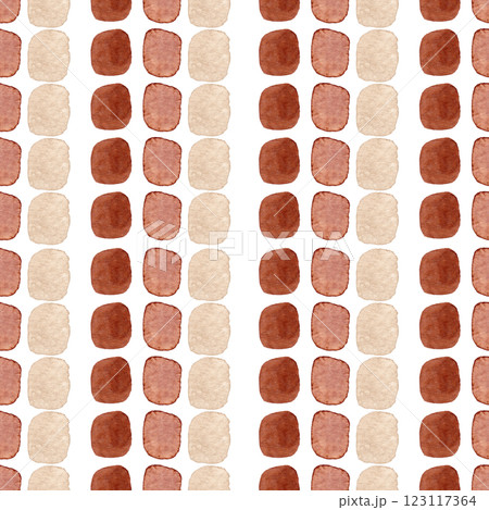 Watercolor brown spots. Coffee tones palette. Abstract background. Watercolor illustration for your design 123117364