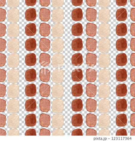 Watercolor brown spots. Coffee tones palette. Abstract background. Watercolor illustration for your design 123117364