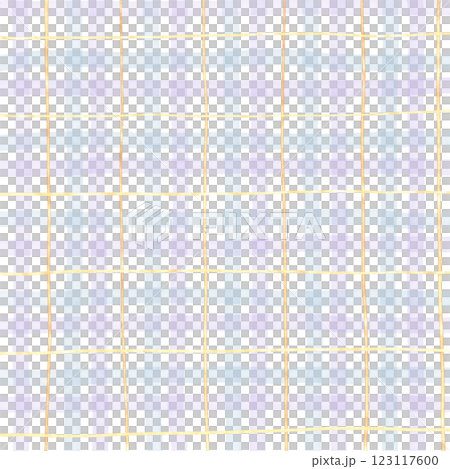 Gold Purple Blue Plaid Hand Drawn Background Pattern Overlay 123117600