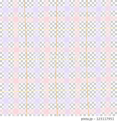 Gold Purple Pink Plaid Hand Drawn Background Pattern Overlay 123117951
