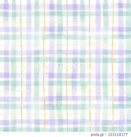 Gold Purple Green Plaid Hand Drawn Background Pattern Overlay Gold Purple Green Plaid Hand Drawn Background Pattern Overlay 123118177