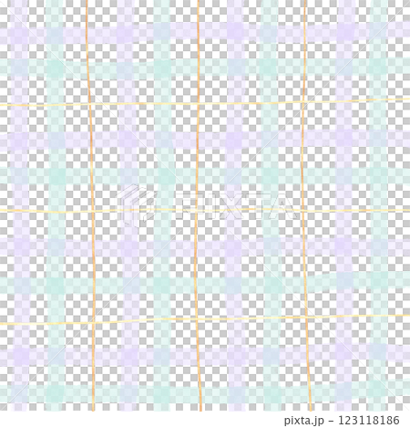 Gold Purple Green Plaid Hand Drawn Background Pattern Overlay 123118186
