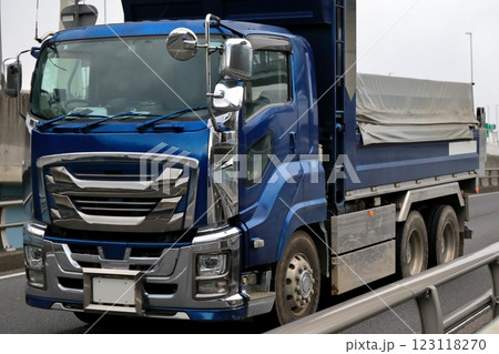 ダンプトラック 123118270