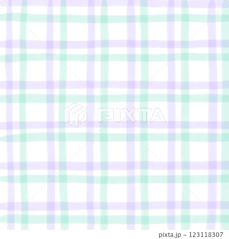 Purple Green Plaid Hand Drawn Background Pattern Overlay Purple Green Plaid Hand Drawn Background Pattern Overlay 123118307