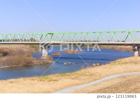 茨城県常総市鬼怒川2025年2月 123119063