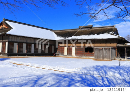 史跡 根城の広場　本丸跡の復元　日本100名城《青森》 123119154