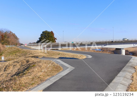 茨城県常総市鬼怒川サイクリングロード沿線2025年2月 茨城県常総市鬼怒川サイクリングロード沿線2025年2月 123119234