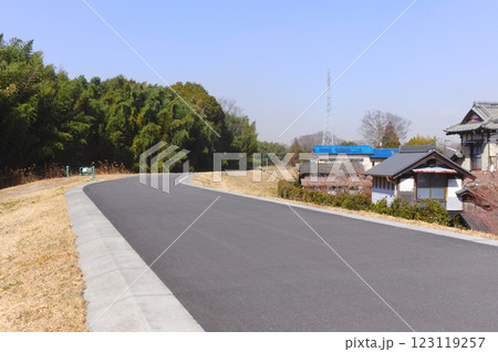 茨城県常総市鬼怒川サイクリングロード沿線2025年2月 123119257