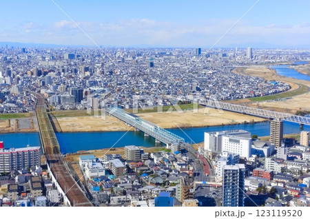 東京都江戸川区の風景2025年2月 東京都江戸川区の風景2025年2月 123119520