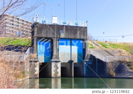 千葉県松戸市赤圦(あかいり)水門2025年2月 千葉県松戸市赤圦(あかいり)水門2025年2月 123119682