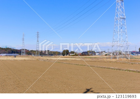 千葉県柏市大津川沿いの風景2025年2月 千葉県柏市大津川沿いの風景2025年2月 123119693