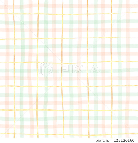 Gold Green Orange Plaid Hand Drawn Background Pattern Overlay Gold Green Orange Plaid Hand Drawn Background Pattern Overlay 123120160