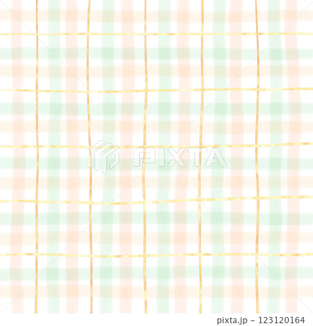 Gold Green Orange Plaid Hand Drawn Background Pattern Overlay Gold Green Orange Plaid Hand Drawn Background Pattern Overlay 123120164