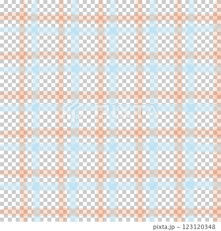 Orange Blue Plaid Gingham Check Hand Drawn Background Overlay Orange Blue Plaid Gingham Check Hand Drawn Background Overlay 123120348