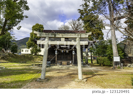 山口 築山神社 鳥居 山口県山口市 山口 築山神社 鳥居 山口県山口市 123120491