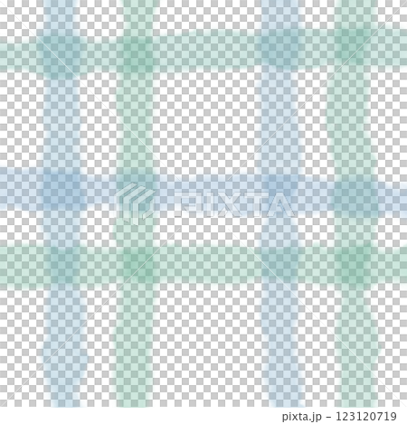 Green Blue Plaid Hand Drawn Background Pattern Overlay 123120719
