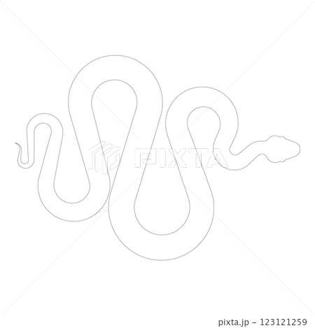 snake vector icon 123121259