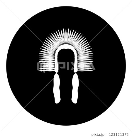 American Native Chief Head Indian Logo American Native Chief Head Indian Logo 123121373