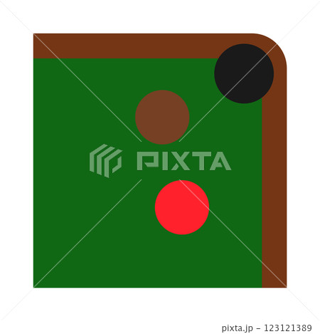 Billiard icon vector 123121389