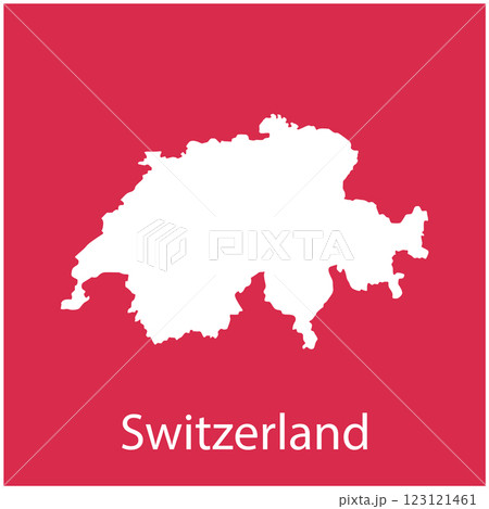 switzerland map icon vektor switzerland map icon vektor 123121461