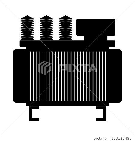 high voltage electrical transformer icon high voltage electrical transformer icon 123121486