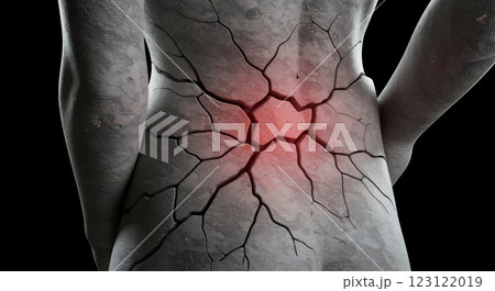 腰が痛いイメージ　腰痛　ヘルニア 123122019