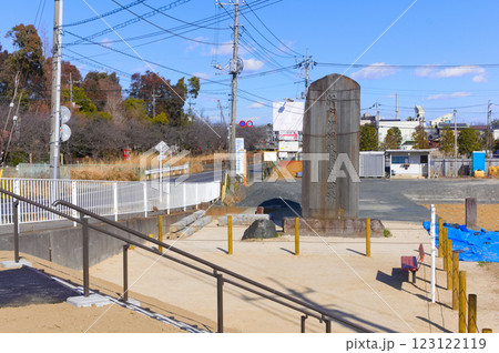 埼玉県越谷市新方領掘改修記念碑周辺2025年1月 埼玉県越谷市新方領掘改修記念碑周辺2025年1月 123122119