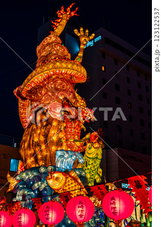 長崎ランタンフェスティバル2025新地中華街　【長崎市】 123122537