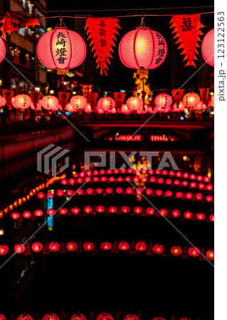 長崎ランタンフェスティバル2025新地中華街　【長崎市】 123122563