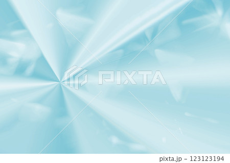 水色と白の氷イメージ背景。透き通る幾何学的模様 123123194