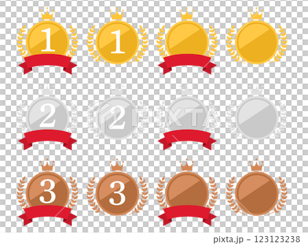 排名圖示插圖集_1 123123238