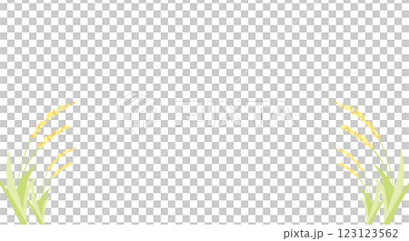 Simple rice ear background material | Japanese style / Japanese pattern illustration Simple rice ear background material | Japanese style / Japanese pattern illustration 123123562