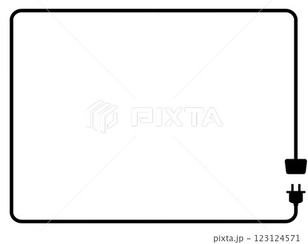 コンセントのフレーム 123124571