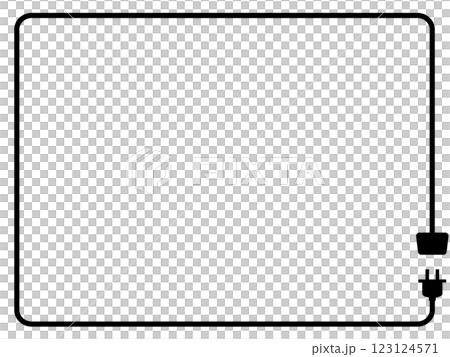 コンセントのフレーム 123124571