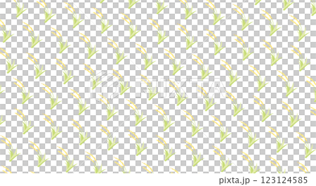 Rice ear pattern background | Simple and gentle Japanese pattern design (diagonal, left) 123124585