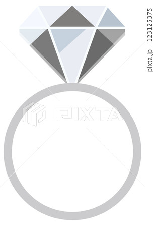 ダイヤモンドの指輪 123125375