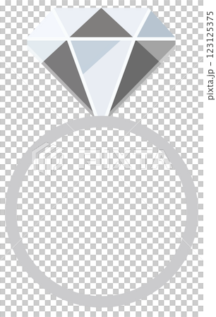 ダイヤモンドの指輪 123125375