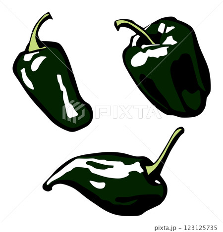 ピーマン ピーマン 123125735