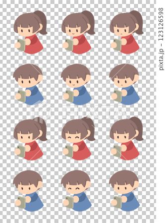 Illustration of a person using a smartphone Illustration of a person using a smartphone 123126598