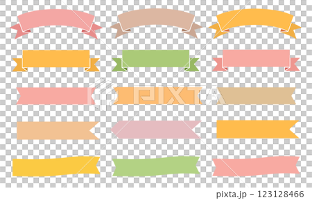 Ribbon set, autumn colors 123128466