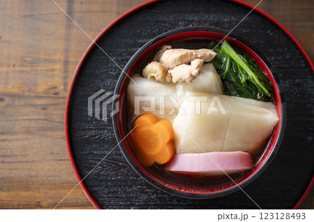 関東風雑煮 123128493