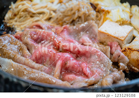 【#料理】すき焼き 【#料理】すき焼き 123129108